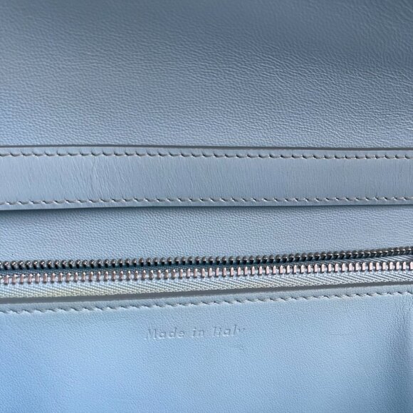 Celine Medium Box Bag in Light Blue - Picture 8 of 9